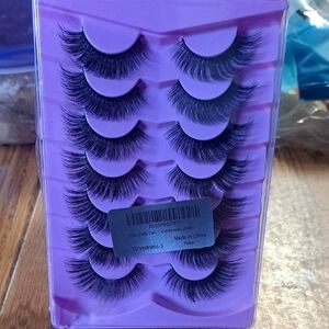 Dramatic Black False Eyelashes Set